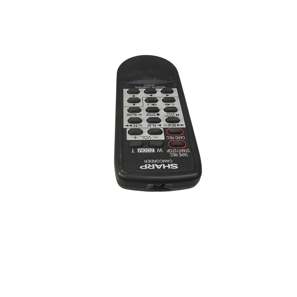 Original Genuine Sharp G0100TA Camcorder Remote Control Untested - Picture 3 of 5